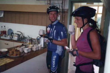 Cup of tea at Budlake