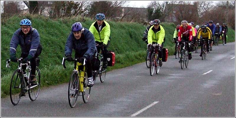 Bob Gregg & Don Potter at the front