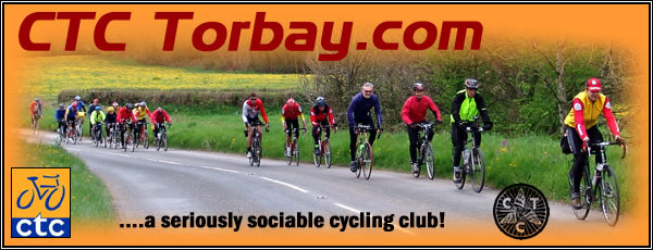 TORBAY CTC - riding to Devons  75th Anniversary