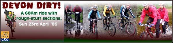 DEVON DIRT - off road and lanes cycle ride